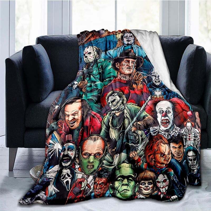 Halloween Michael Myers Horror Movie 3D Soft Throw Blanket Lightweight Flannel Fleece Blanket 75x90cm
Halloween Michael Myers Horror Movie 3D Soft Throw Blanket Lightweight Flannel Fleece Blanket 75x90cm