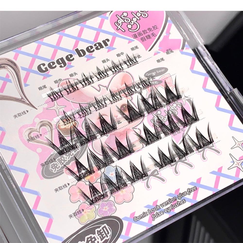 Reusable Self-adhesive Lash Clusters DIY False Eyelash Clusters Glue Free Fake Lashes Makeup Style C
Reusable Self-adhesive Lash Clusters DIY False Eyelash Clusters Glue Free Fake Lashes Makeup Style C