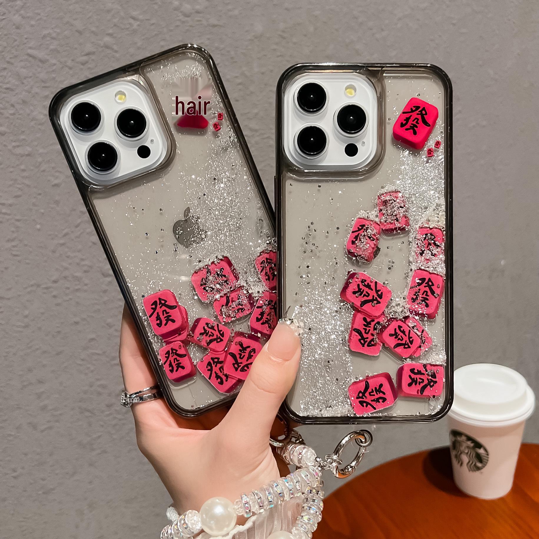 Mahjong Fa Cai Glitter Slider Case for iPhone Models 14-17 Pro Max, New Year Edition iPhone 16 Pro Max
Mahjong Fa Cai Glitter Slider Case for iPhone Models 14-17 Pro Max, New Year Edition iPhone 16 Pro Max
