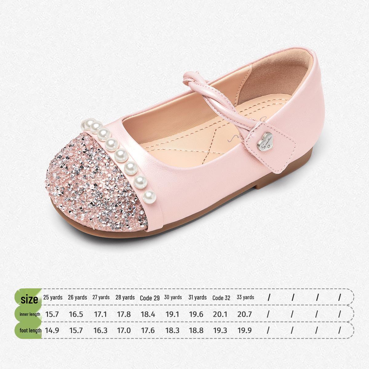 Snuffy Girls Coco Princess Shoes - Spring 2026 Shiny Leather Crystal Shoes for Children 25
Snuffy Girls Coco Princess Shoes - Spring 2026 Shiny Leather Crystal Shoes for Children 25