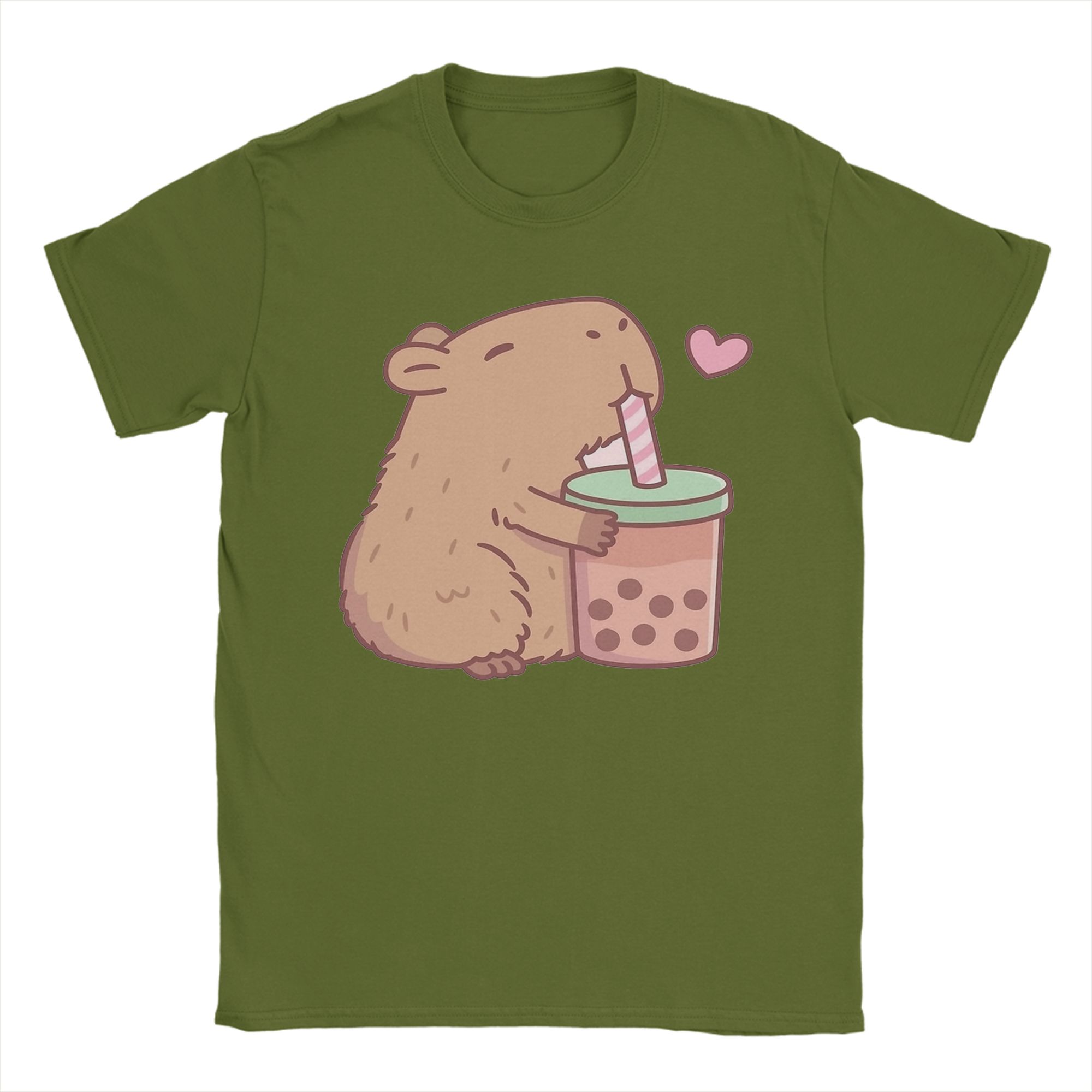 Men s Cute Capybara Loves Bubble Tea T Shirts 100% Cotton Clothing Unique Short Sleeve Crewneck Tee Shirt Printed T-Shirt 4XL
Men s Cute Capybara Loves Bubble Tea T Shirts 100% Cotton Clothing Unique Short Sleeve Crewneck Tee Shirt Printed T-Shirt 4XL