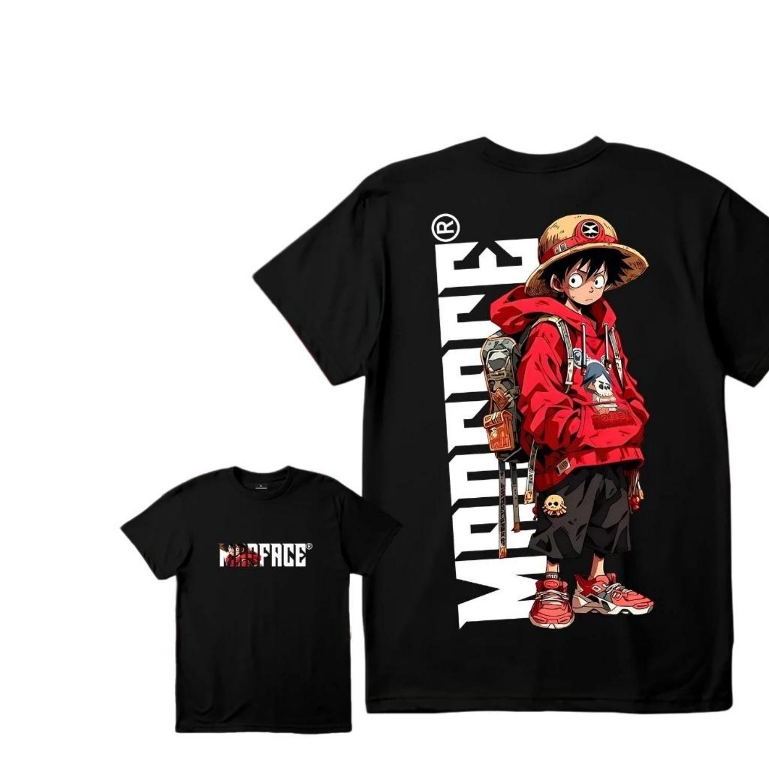 One Piece Anime2026 Summer New Mens Tshirt 100cotton Luffy Pattern Unisex Loose Harajuku Short Sleeves Roundneck Shirt S чёрный
One Piece Anime2026 Summer New Mens Tshirt 100cotton Luffy Pattern Unisex Loose Harajuku Short Sleeves Roundneck Shirt S чёрный