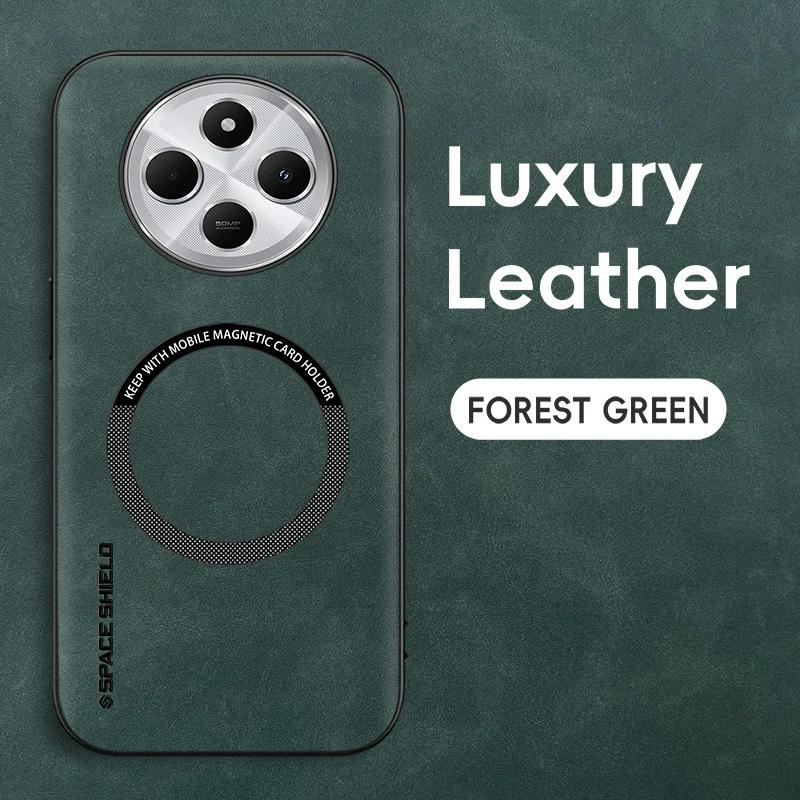 Magnetic Retro Leather Soft Case For Xiaomi Redmi A4 RedmiA4 5G Wireless Charging Phone Case Cover For Redmi A4
Magnetic Retro Leather Soft Case For Xiaomi Redmi A4 RedmiA4 5G Wireless Charging Phone Case Cover For Redmi A4