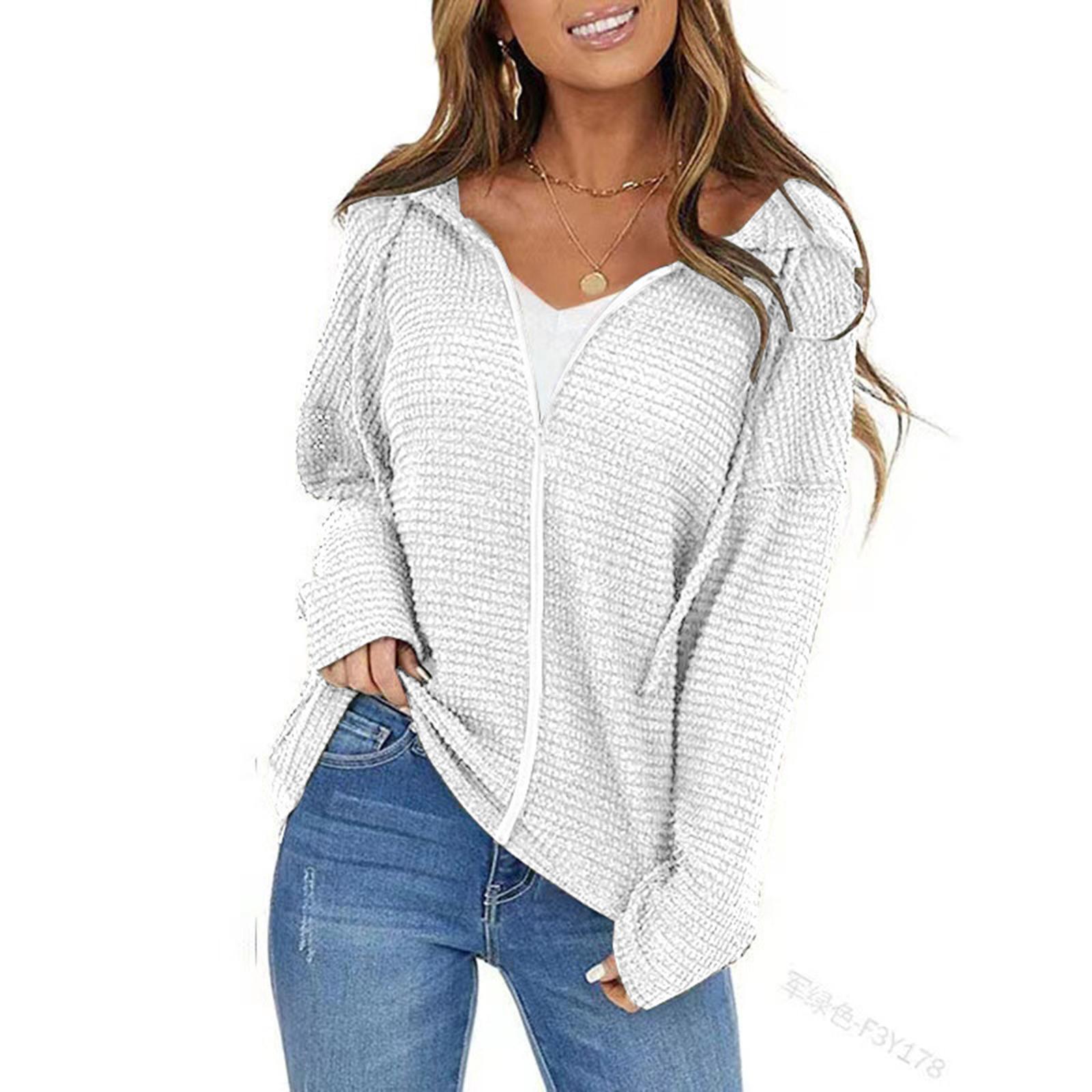 Women s Fashion Casual Plus Size Long Sleeve Zipper Solid Color Hooded Jacket XL
Women s Fashion Casual Plus Size Long Sleeve Zipper Solid Color Hooded Jacket XL