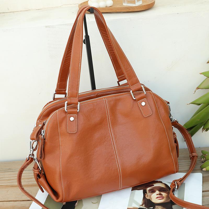 European 2025 Oil Wax Leather Women s Handbag - Stylish Crossbody & Shoulder Bag for Work & Commuting, Large Capacity 33*16*22CM коричневый
European 2025 Oil Wax Leather Women s Handbag - Stylish Crossbody & Shoulder Bag for Work & Commuting, Large Capacity 33*16*22CM коричневый