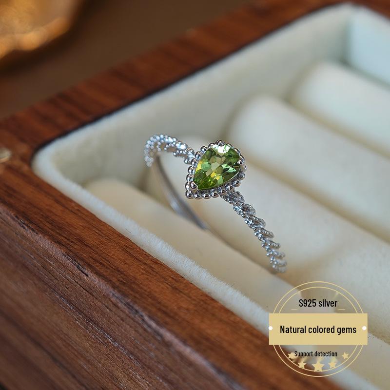 Peridot Water Drop Gemstone Ring - 925 Sterling Silver Women s Bestseller Adjustable серебряный
Peridot Water Drop Gemstone Ring - 925 Sterling Silver Women s Bestseller Adjustable серебряный
