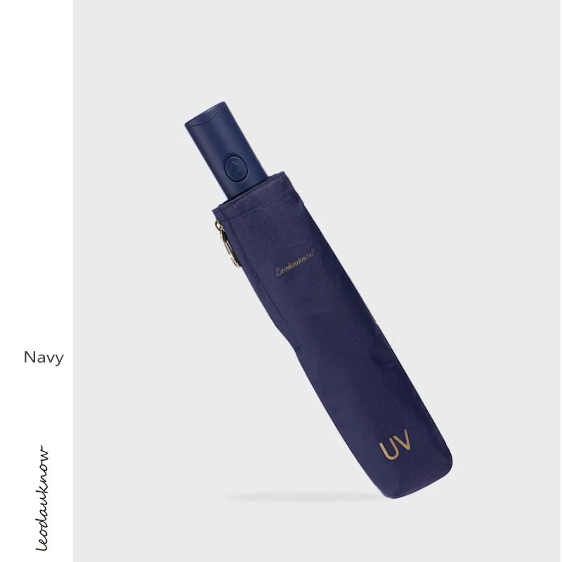 Leodauknow автоматический зонт женский дождезащитный складной зонт от УФ-излучения солнцезащитный ультралегкий 234 г дорожный зонт для гольфа для девочек ветрозащитный 6K тёмно-синий
Leodauknow автоматический зонт женский дождезащитный складной зонт от УФ-излучения солнцезащитный ультралегкий 234 г дорожный зонт для гольфа для девочек ветрозащитный 6K тёмно-синий