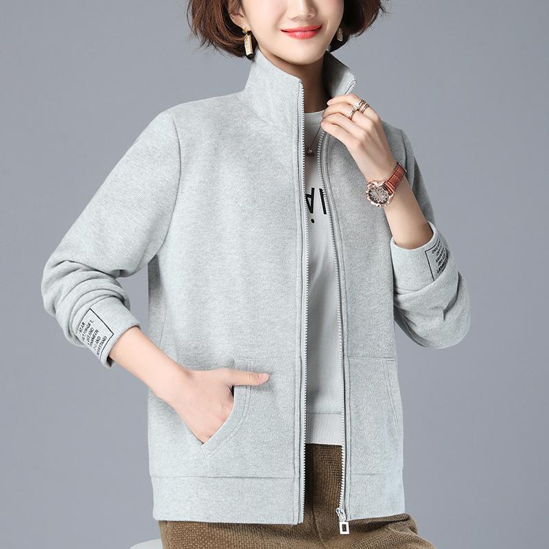 Women s 2024 Early Autumn Fleece Short Zipper Cardigan - Korean Style, Loose Fit, Fashionable Hoodless Jacket XXL (for 65-71 kg)
Women s 2024 Early Autumn Fleece Short Zipper Cardigan - Korean Style, Loose Fit, Fashionable Hoodless Jacket XXL (for 65-71 kg)