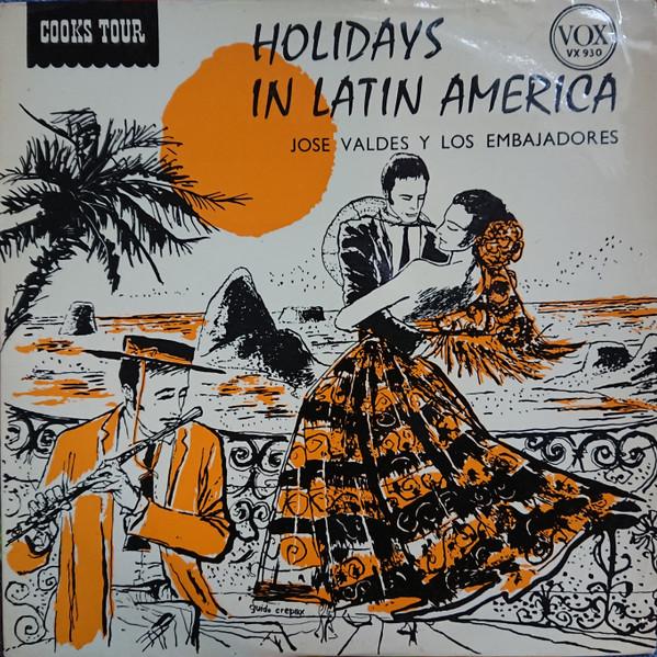 Пластинка 10 дюймов JOS VALDES Y LOS EMBAJADORES Holidays In Latin America VX930 VOX 1957 UK Латинская б/у
Пластинка 10 дюймов JOS VALDES Y LOS EMBAJADORES Holidays In Latin America VX930 VOX 1957 UK Латинская б/у