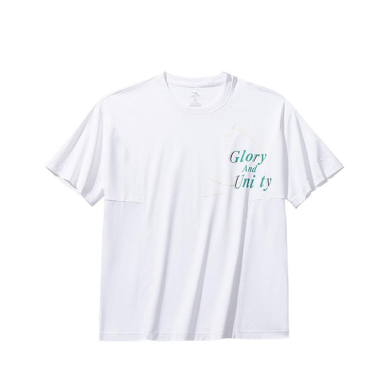 Anta Comfortable Simple Versatile Round Neck Pullover Loose Shoulder Short Sleeve T-Shirt Women Tops Snow-White 162528118-1 M
Anta Comfortable Simple Versatile Round Neck Pullover Loose Shoulder Short Sleeve T-Shirt Women Tops Snow-White 162528118-1 M