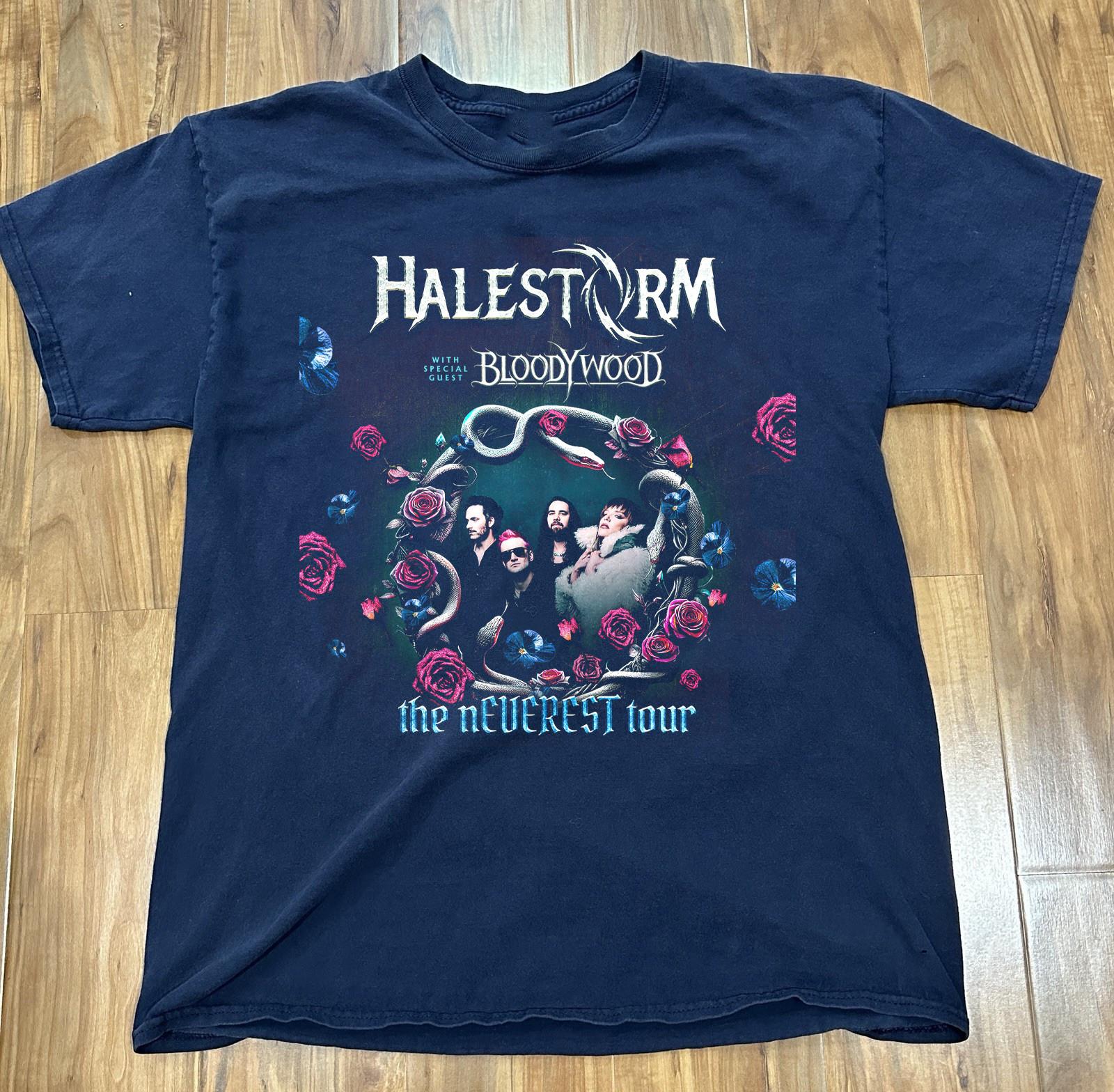 Rare Halestorm Band 2025 World Tour T Shirt Mens Womens Tees Top Navy All Size S-4XL M
Rare Halestorm Band 2025 World Tour T Shirt Mens Womens Tees Top Navy All Size S-4XL M