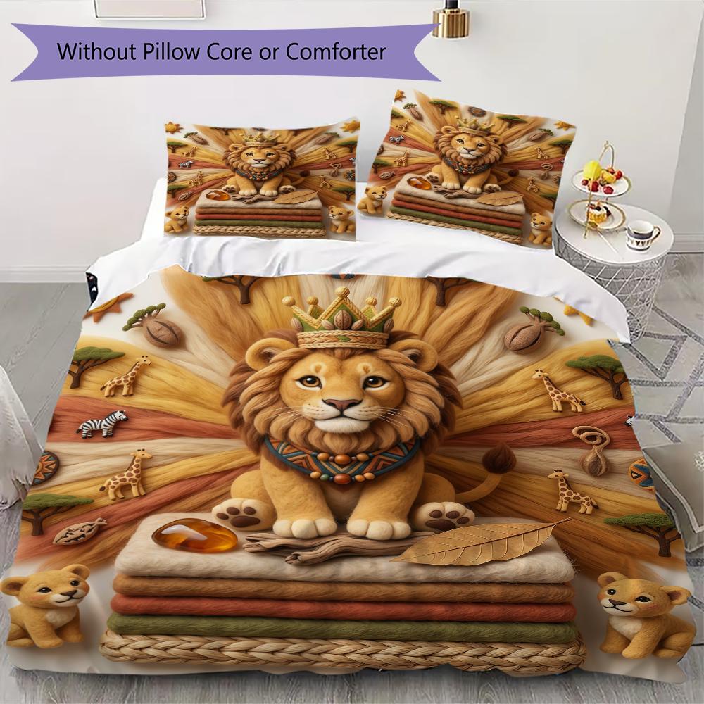 Cute animals Pattern Bedding uilt Set uilt Cover Pillowcase Home Decoration Birthday Gift (1 * duvet cover + 21 * pillowcase without core) 135x200cm
Cute animals Pattern Bedding uilt Set uilt Cover Pillowcase Home Decoration Birthday Gift (1 * duvet cover + 21 * pillowcase without core) 135x200cm