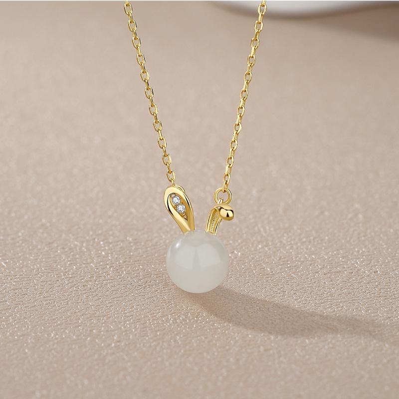 Baoyilong S925 Sterling Silver Rabbit Pendant Choker Necklace - Fresh, Cute Design for Women 925 Silver
Baoyilong S925 Sterling Silver Rabbit Pendant Choker Necklace - Fresh, Cute Design for Women 925 Silver