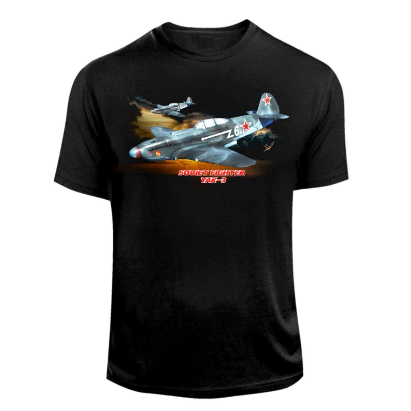 WWII Soviet Air Force Yak3 Fighter TShirt 100 Cotton ONeck Short Sleeve Summer Casual Mens Tshirt Streetwear 4XL
WWII Soviet Air Force Yak3 Fighter TShirt 100 Cotton ONeck Short Sleeve Summer Casual Mens Tshirt Streetwear 4XL