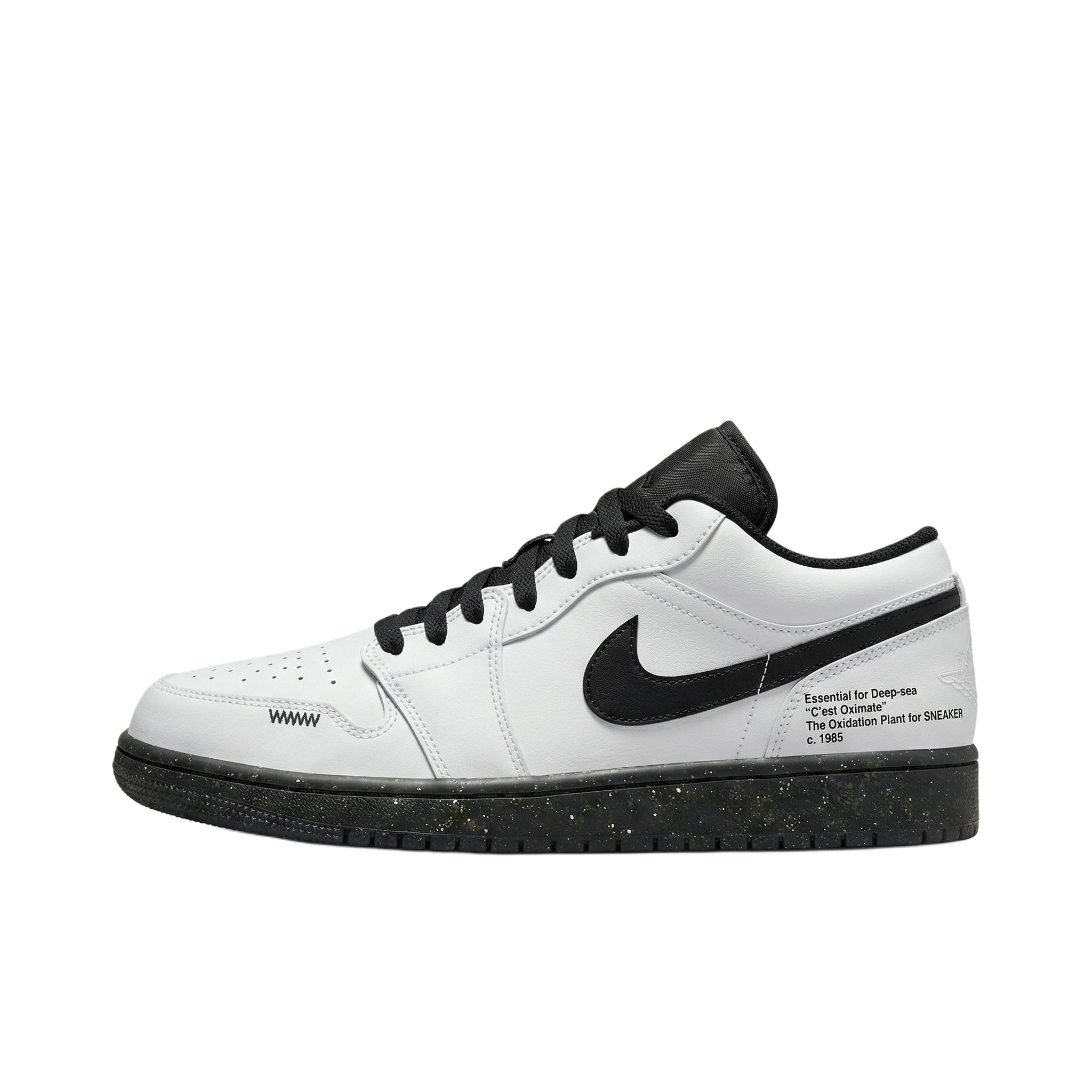 Jordan Air Jordan 1 Abrasion Resistant Lightweight Low top Vintage Basketball Shoes Unisex White Black 553558-093(Team1878-aj) 40.5
Jordan Air Jordan 1 Abrasion Resistant Lightweight Low top Vintage Basketball Shoes Unisex White Black 553558-093(Team1878-aj) 40.5