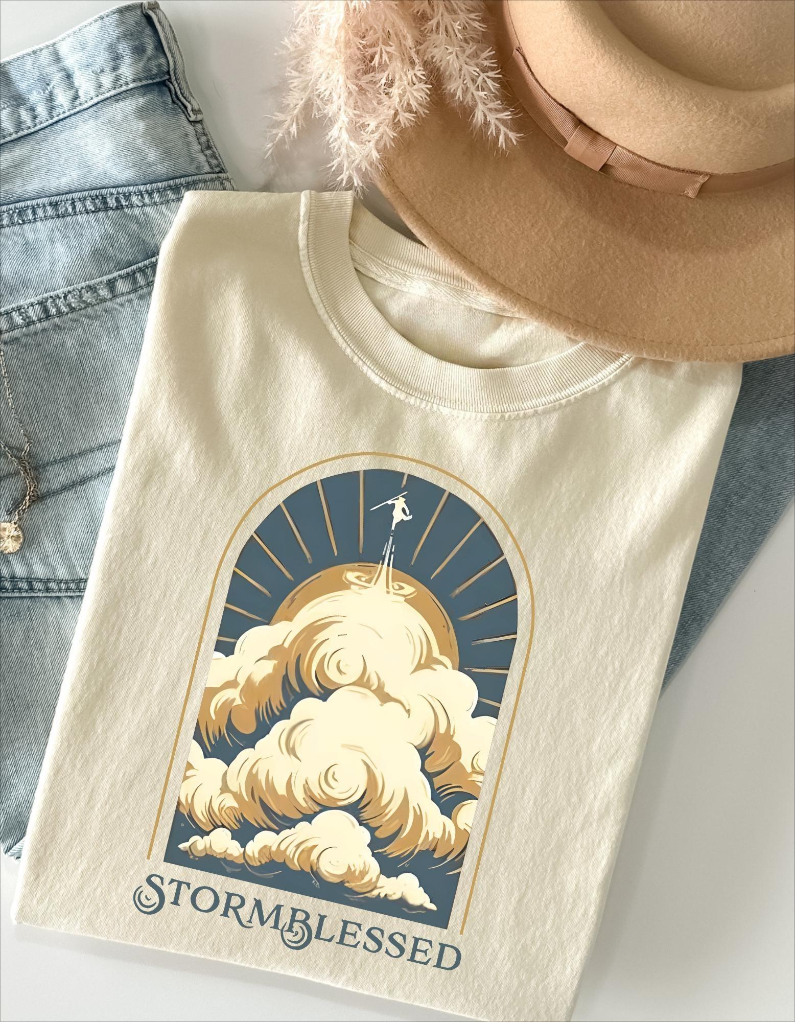 Summer Womens Vintage Stormblessed T Shirt Cotton and Breathable Short Sleeve Streetwear Oversized Loose Casual S
Summer Womens Vintage Stormblessed T Shirt Cotton and Breathable Short Sleeve Streetwear Oversized Loose Casual S