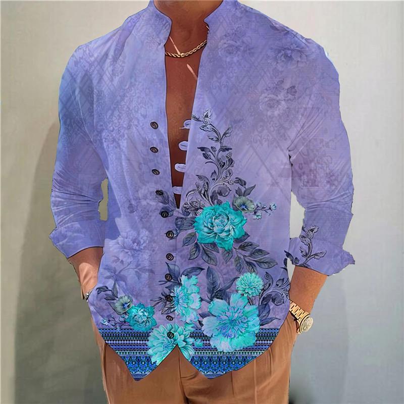 Autumn Print Vintage Stand-Up Neck Long Sleeve D Digital Button Men s Shirt XXXL
Autumn Print Vintage Stand-Up Neck Long Sleeve D Digital Button Men s Shirt XXXL