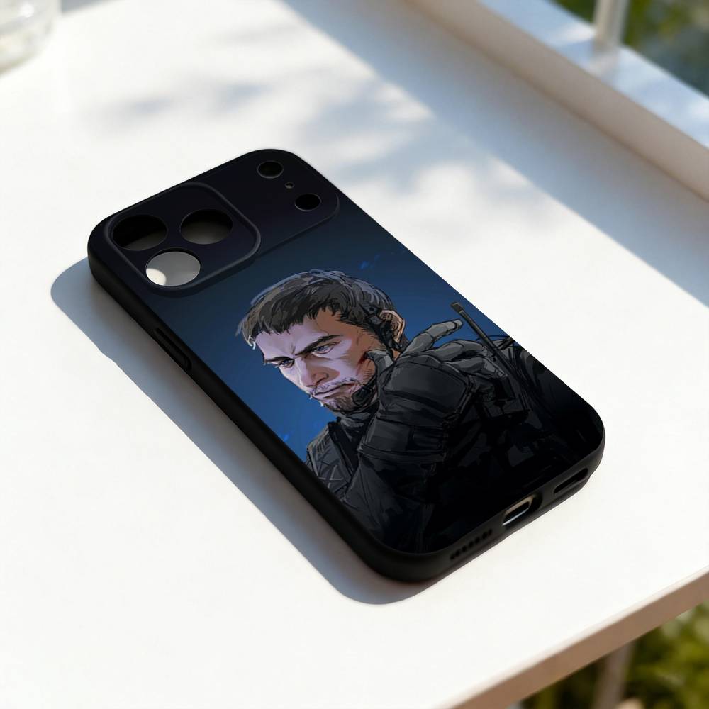 C-Chris R-Redfield Cool Phone Case For iPhone 17,16,15,14,13,12,11,Pro,Max,Plus,E,SE4,Air,Mini Black Soft Cover iPhone15plus
C-Chris R-Redfield Cool Phone Case For iPhone 17,16,15,14,13,12,11,Pro,Max,Plus,E,SE4,Air,Mini Black Soft Cover iPhone15plus