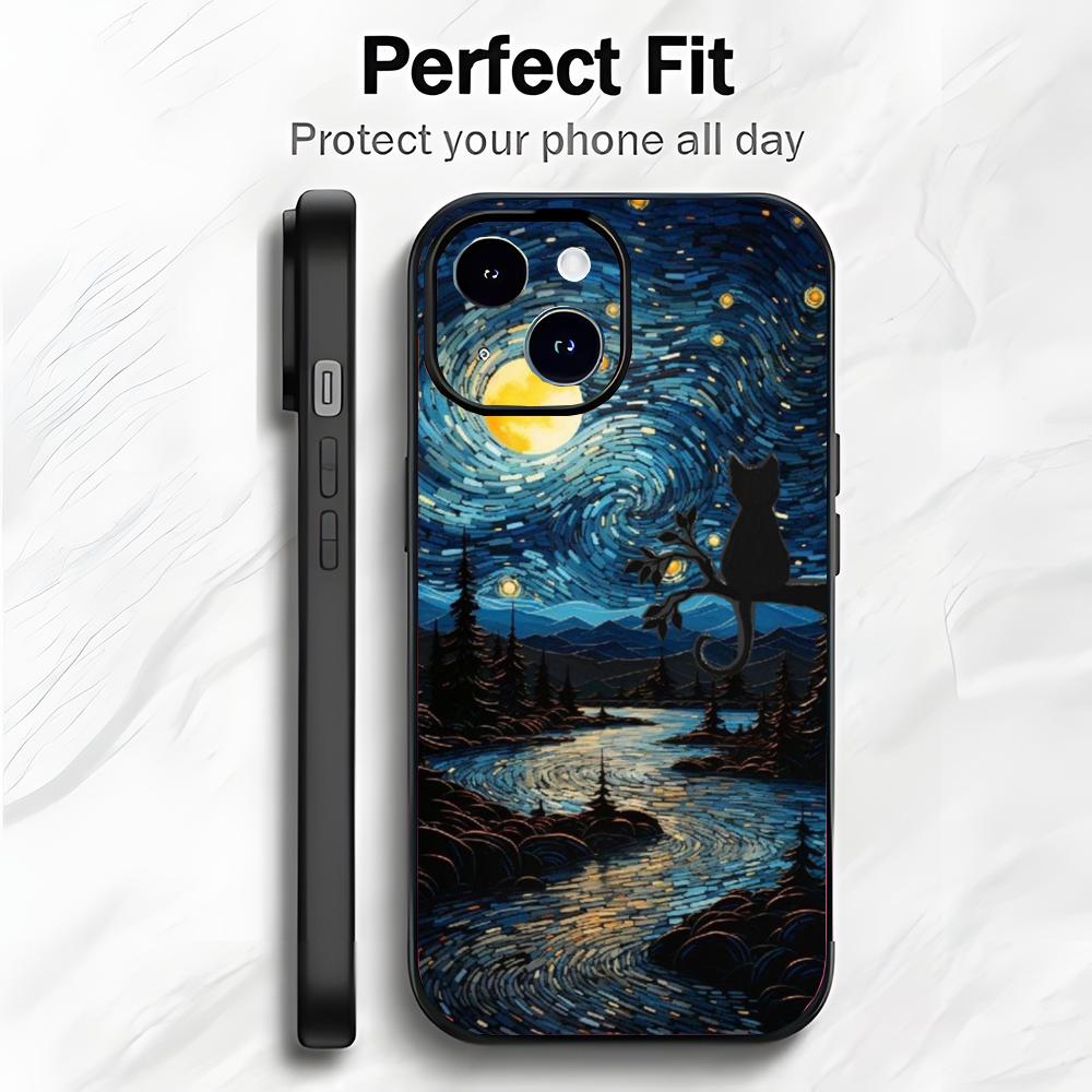 Funny Cat Creative Art V-Van Gogh Phone Case Phone Case Soft Packaging Lightweight For iPhone17 16 15 14 13ProMax iphone12promax
Funny Cat Creative Art V-Van Gogh Phone Case Phone Case Soft Packaging Lightweight For iPhone17 16 15 14 13ProMax iphone12promax