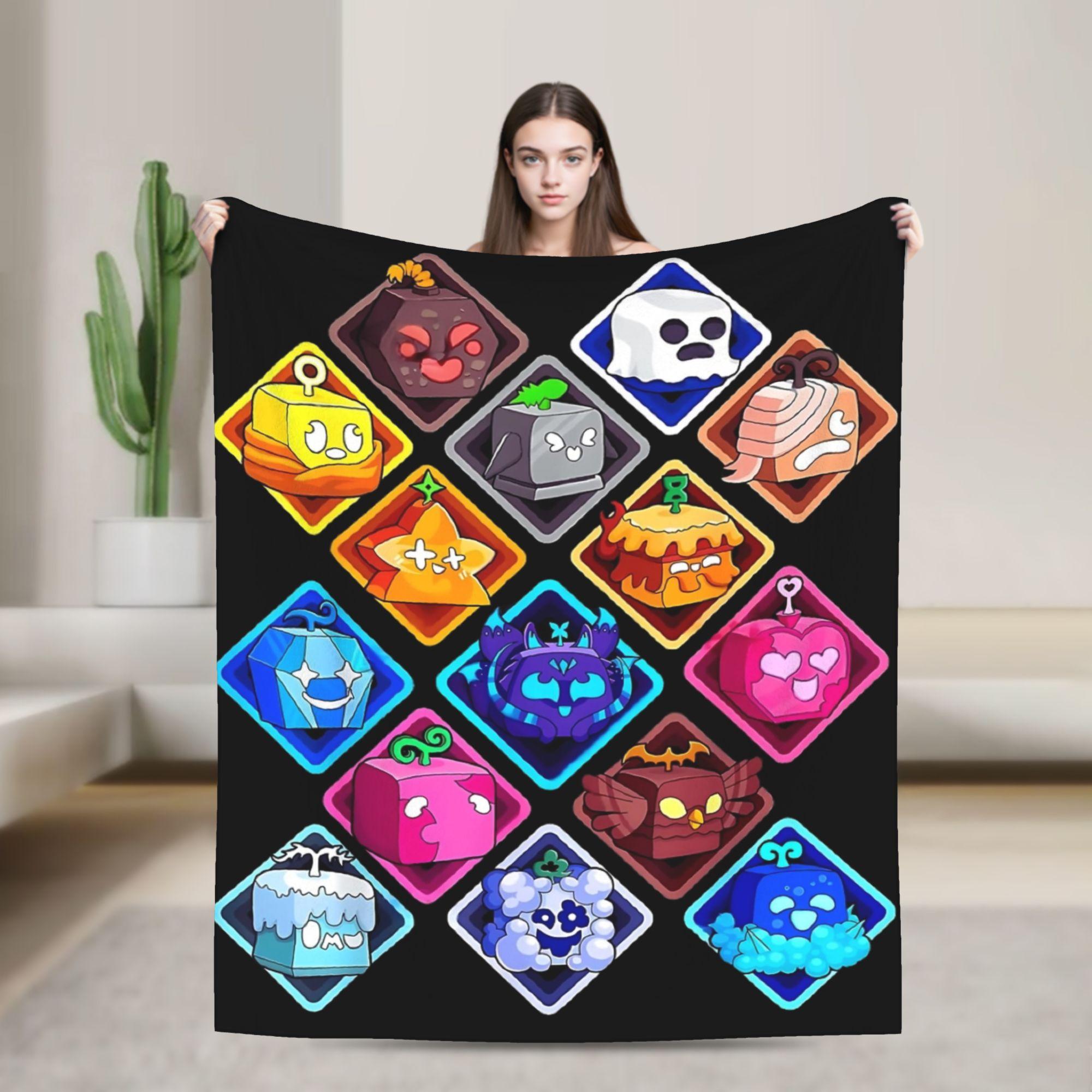 B-Blox Kitsune All Characters Fruits Fashion Blanket Game Cartoon Fuzzy Throw Fashion Blanket Decoration Ultra-Soft Warm Bedspread Multifunc 75x90cm
B-Blox Kitsune All Characters Fruits Fashion Blanket Game Cartoon Fuzzy Throw Fashion Blanket Decoration Ultra-Soft Warm Bedspread Multifunc 75x90cm