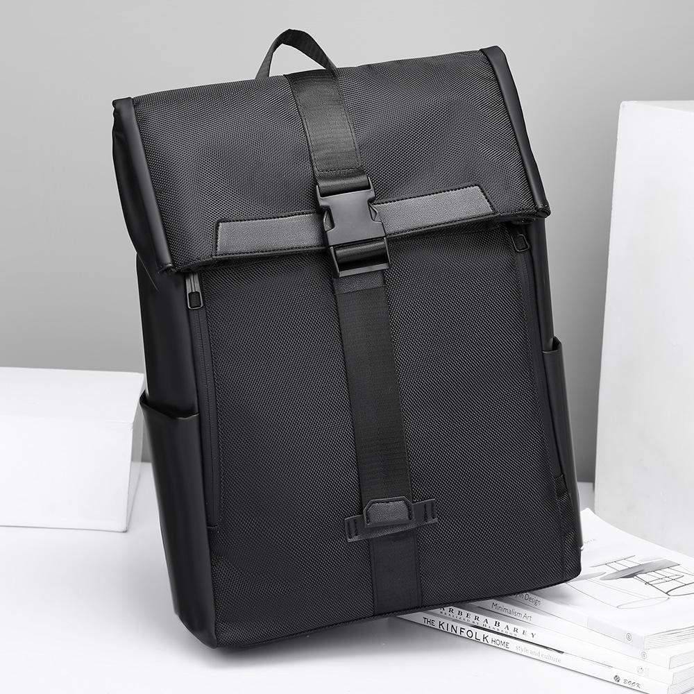 New Computer Bag Solid Color Commuting Backpack Large Capacity Unisex Short Distance Business Travel Bag Student Backpack чорний
New Computer Bag Solid Color Commuting Backpack Large Capacity Unisex Short Distance Business Travel Bag Student Backpack чорний