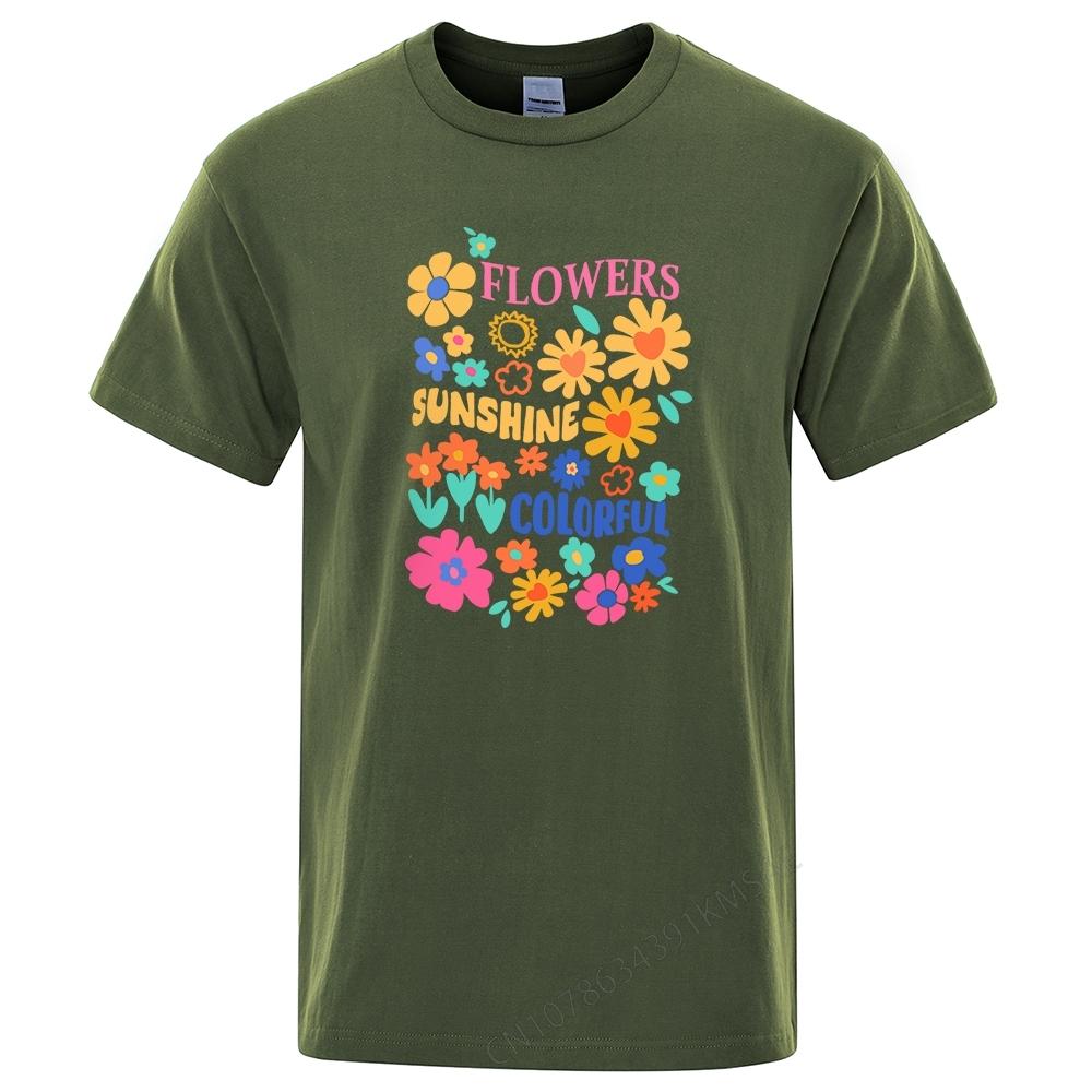 Flowers Of Every Kind Are In Bloom Print Tshirts Men Funny Creativity T Shirts Cotton Summer Tops Graphic Loose Street Clothes 5XL різнокольоровий
Flowers Of Every Kind Are In Bloom Print Tshirts Men Funny Creativity T Shirts Cotton Summer Tops Graphic Loose Street Clothes 5XL різнокольоровий