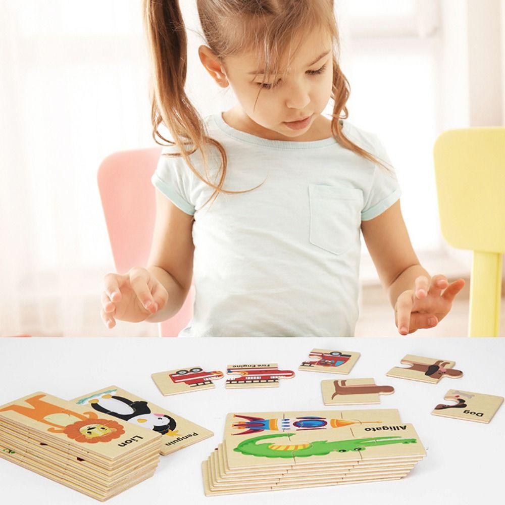 Cartoon Design Animals Puzzle Game Wooden Material Educational Jigsaw Toys Early Education wooden
Cartoon Design Animals Puzzle Game Wooden Material Educational Jigsaw Toys Early Education wooden