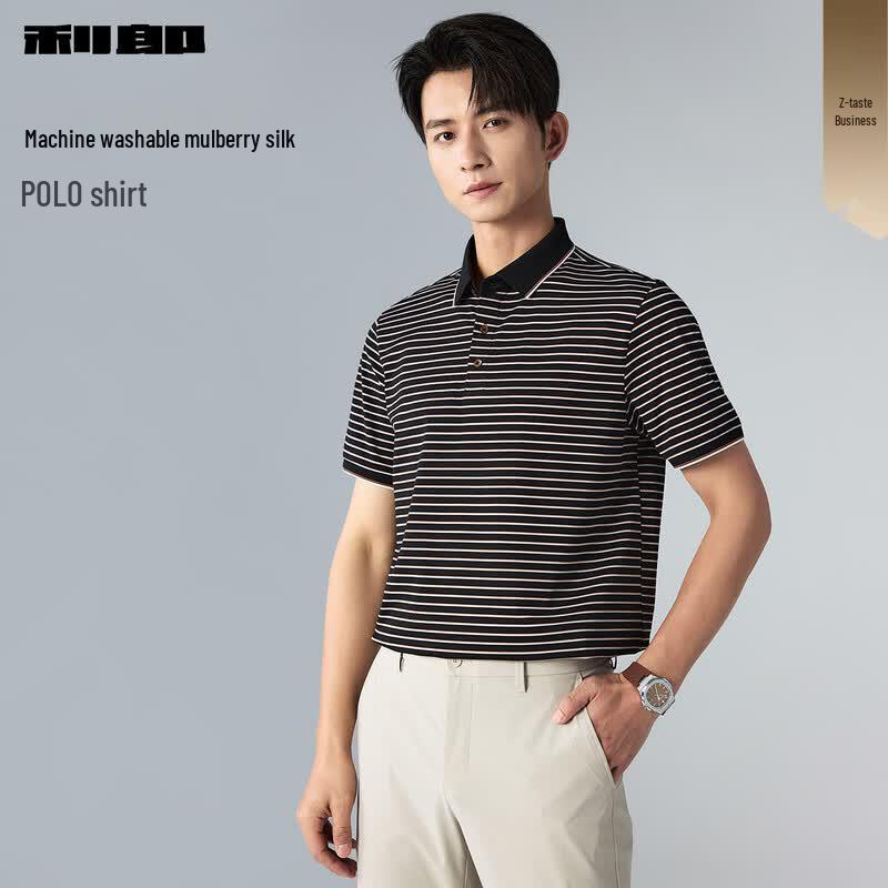 Lilang Men s Washable Silk Blend Polo Shirt 185/100A
Lilang Men s Washable Silk Blend Polo Shirt 185/100A