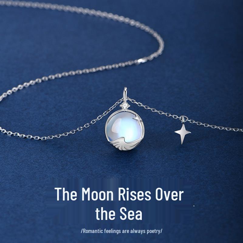 2021 High-End Moonstone Necklace: Pure Silver Luxury Design, Perfect Christmas Gift for Her 925 Silver
2021 High-End Moonstone Necklace: Pure Silver Luxury Design, Perfect Christmas Gift for Her 925 Silver