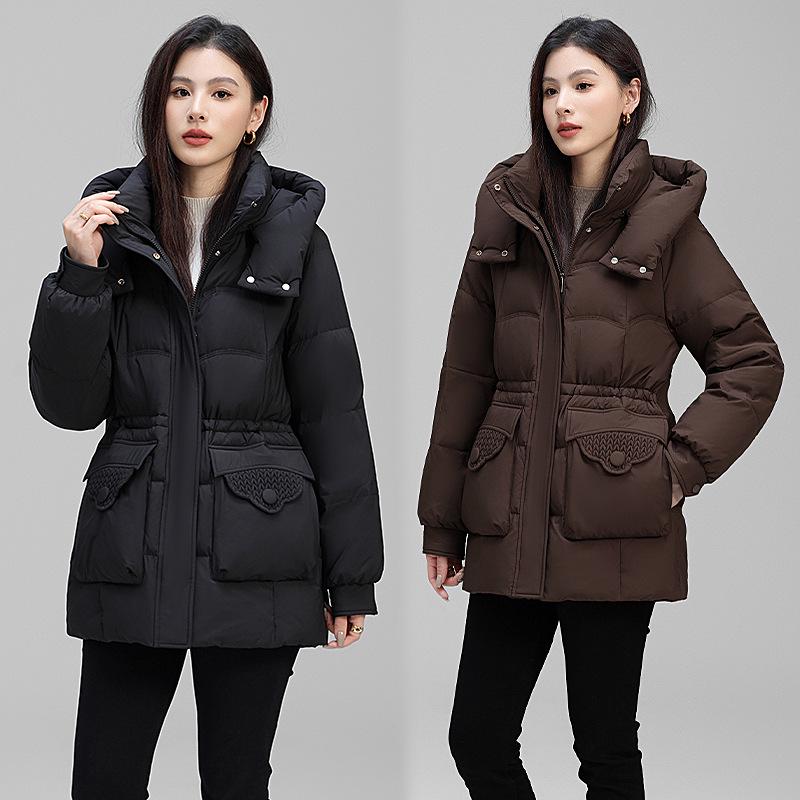 Women s Genuine 90% White Duck Down Mid-Length Jacket, 2024 Edition - Plus Size Hooded Coat for Middle-Aged and Elderly 2XL (106–120 jin)
Women s Genuine 90% White Duck Down Mid-Length Jacket, 2024 Edition - Plus Size Hooded Coat for Middle-Aged and Elderly 2XL (106–120 jin)