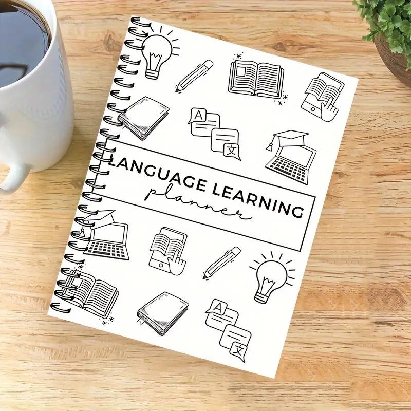 Language Learning Planner For Adults – Vocabulary & Grammar Notebook With Weekly & Monthly Logs Spiralbound Notebook белый
Language Learning Planner For Adults – Vocabulary & Grammar Notebook With Weekly & Monthly Logs Spiralbound Notebook белый