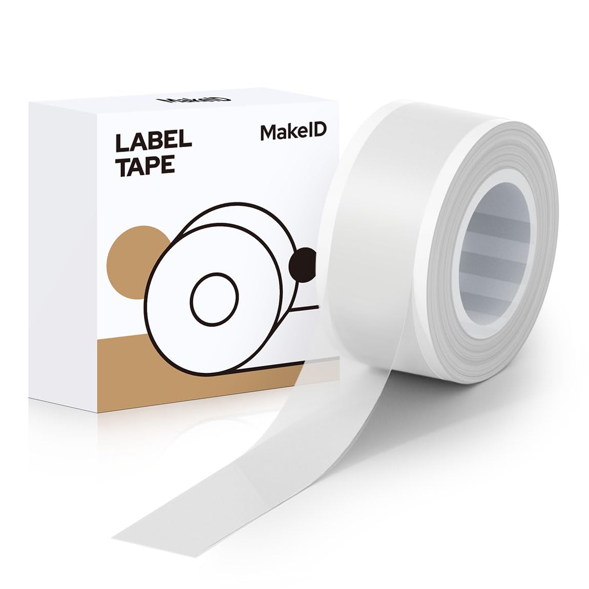 MakeID Label Printer Full Paper Label Label Sticker Genuine Thermal Roll Paper Width 12mm Length 4m Suitable for Compatible L1/Q1 - Handwriting/Price
MakeID Label Printer Full Paper Label Label Sticker Genuine Thermal Roll Paper Width 12mm Length 4m Suitable for Compatible L1/Q1 - Handwriting/Price