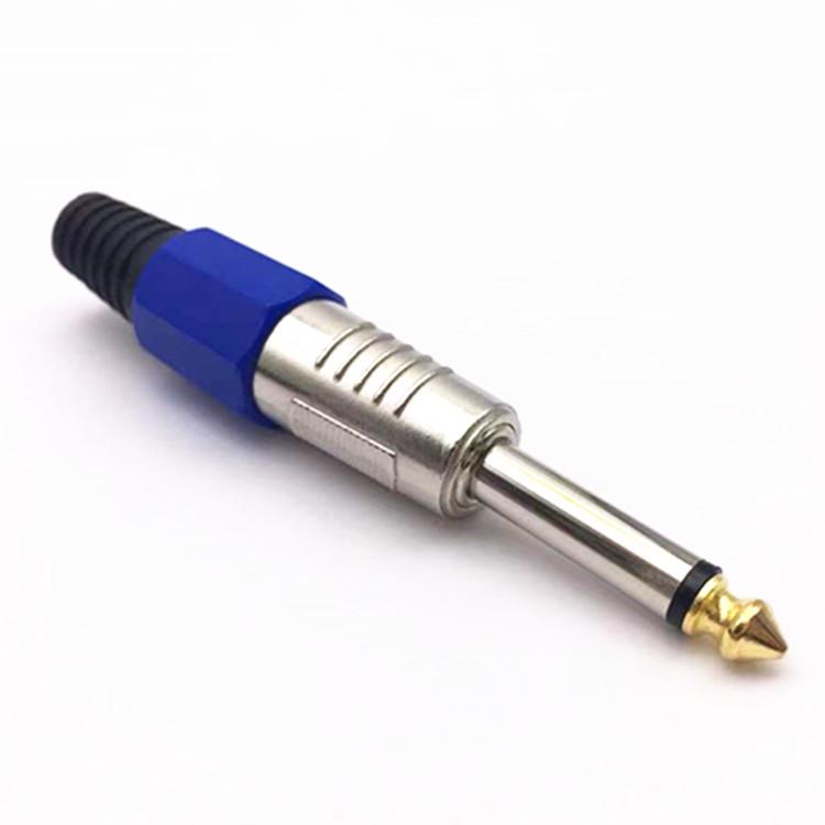 Mono 6.35mm Microphone Plug, Large 2-Core Audio 6.5mm Mixer Plug
Mono 6.35mm Microphone Plug, Large 2-Core Audio 6.5mm Mixer Plug