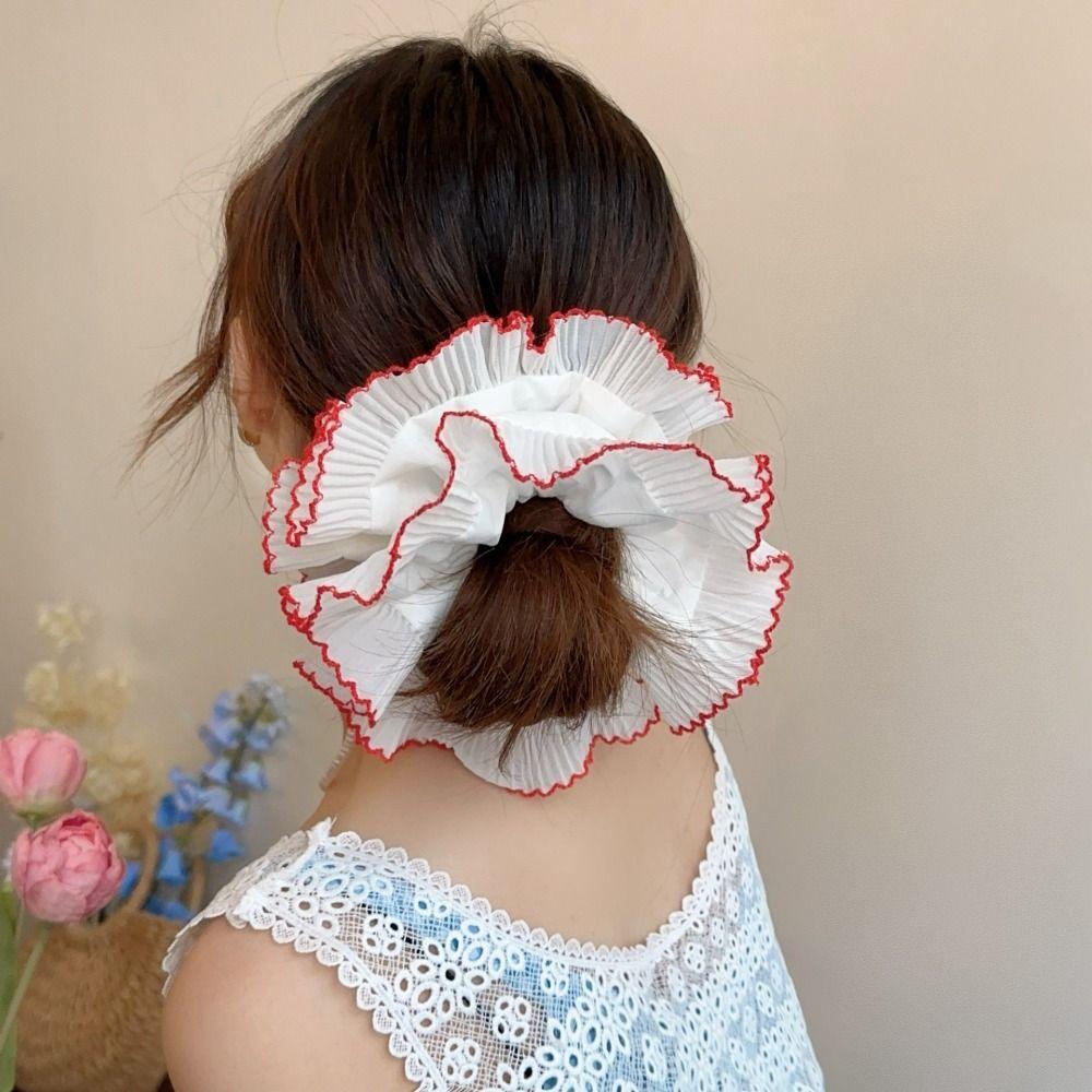 Elegant Women Hair Scrunchies Big Size Oversized Hair Ropes Elastic Lace Scrunchies Girls Style 4
Elegant Women Hair Scrunchies Big Size Oversized Hair Ropes Elastic Lace Scrunchies Girls Style 4