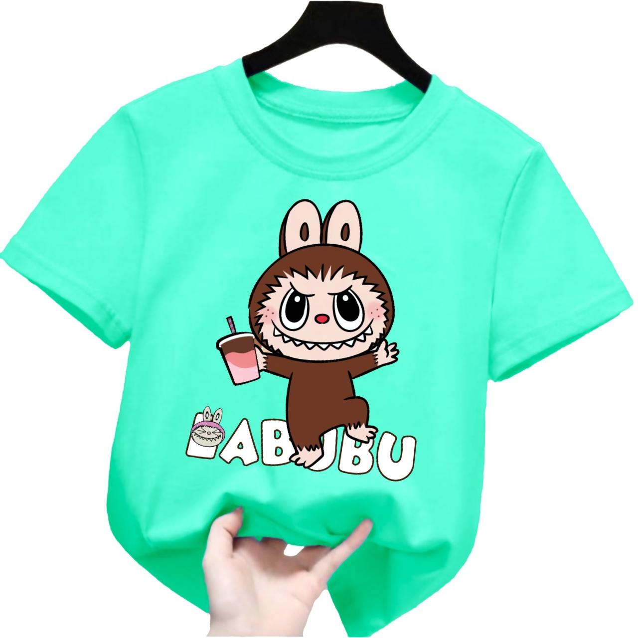2025 New Labubu Children s T-shirt LABUBU Holding Milk Tea Pattern Girl Round Neck Short Sleeved Casual Versatile Clothing 110
2025 New Labubu Children s T-shirt LABUBU Holding Milk Tea Pattern Girl Round Neck Short Sleeved Casual Versatile Clothing 110