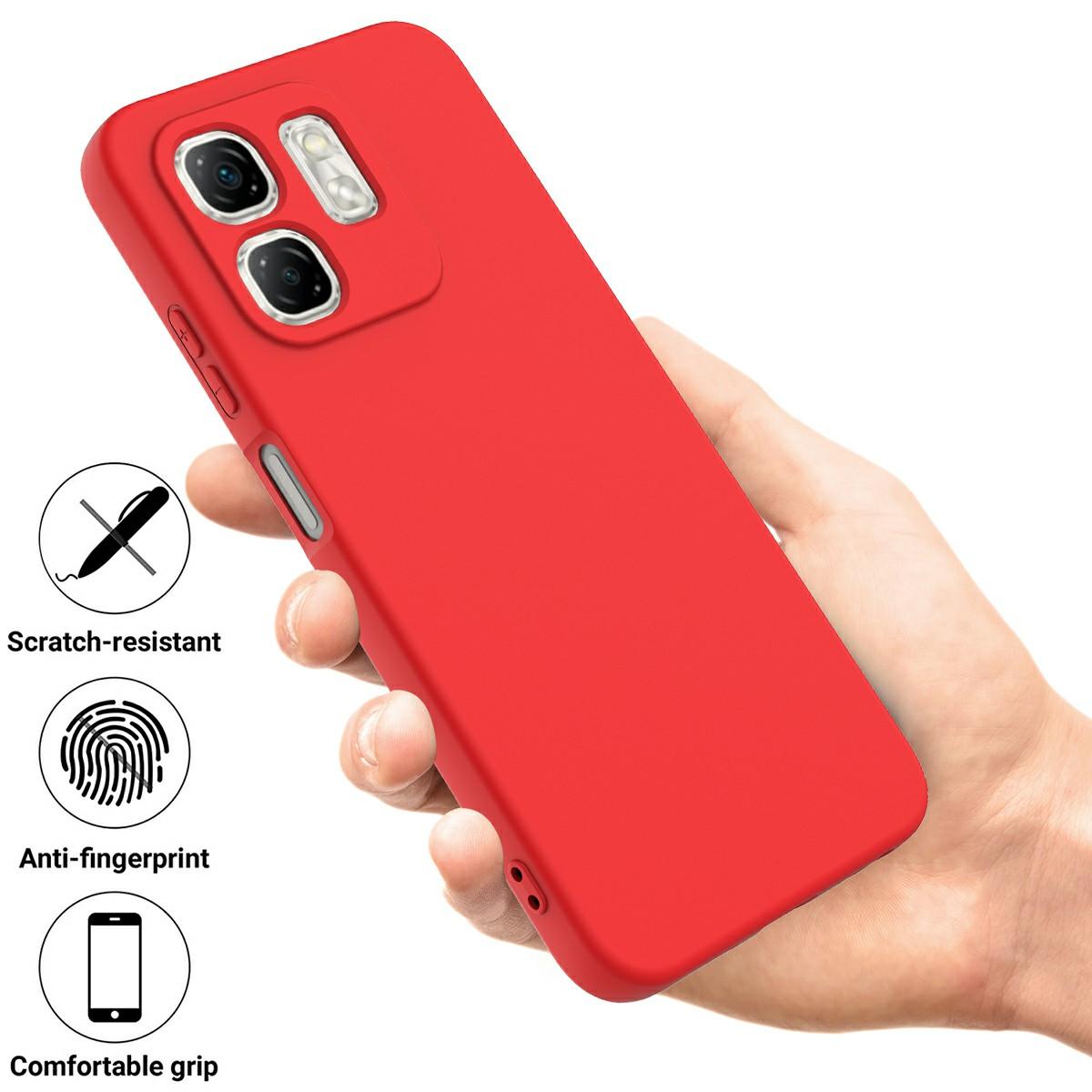 For Infinix Hot 50i 4G/Smart 9 4G Case Liquid Silicone Anti-Scratch Phone Cover with Hand Strap Black
For Infinix Hot 50i 4G/Smart 9 4G Case Liquid Silicone Anti-Scratch Phone Cover with Hand Strap Black
