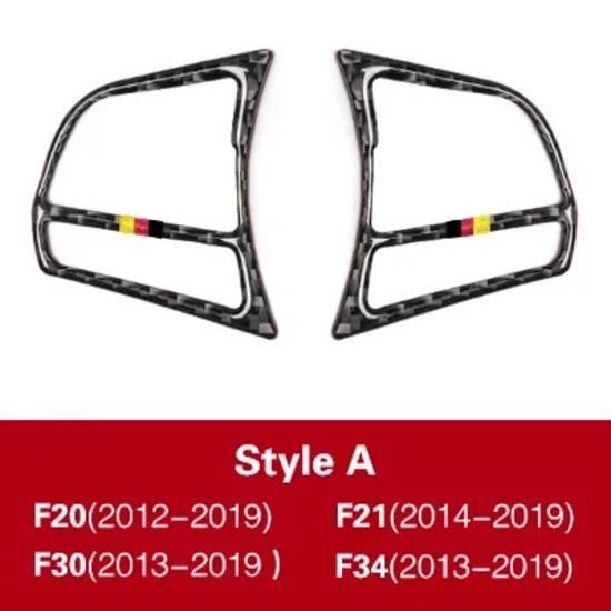 For BMW F20 F21 F30 F34 F32 Carbon Fiber Steering Wheel Panel Button Trim Frame Stickers Car Interior Decor Tuning Accessories Style A German
For BMW F20 F21 F30 F34 F32 Carbon Fiber Steering Wheel Panel Button Trim Frame Stickers Car Interior Decor Tuning Accessories Style A German