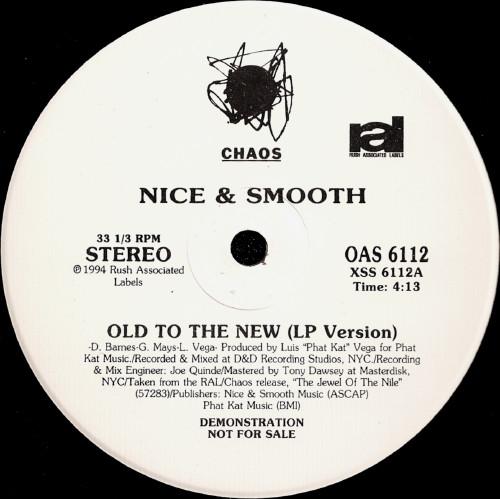 12-дюймовая пластинка NICE & SMOOTH - От старого к новому / Blunts OAS6112PROMO Chaos Recording 1994 США Рэп и хип-хоп/R&B Б/У
12-дюймовая пластинка NICE & SMOOTH - От старого к новому / Blunts OAS6112PROMO Chaos Recording 1994 США Рэп и хип-хоп/R&B Б/У