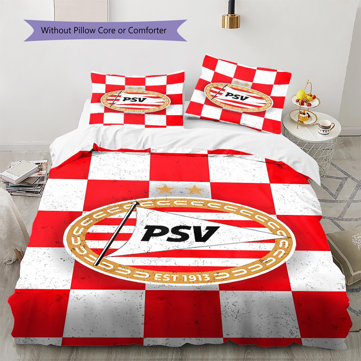 Philips Sport Vereniging Pattern Bedding,Quilt Set Quilt Cover Pillowcase Home Birthday Gift (1 * duvet cover + 2 * pillowcase, without core) 240x220cm
Philips Sport Vereniging Pattern Bedding,Quilt Set Quilt Cover Pillowcase Home Birthday Gift (1 * duvet cover + 2 * pillowcase, without core) 240x220cm
