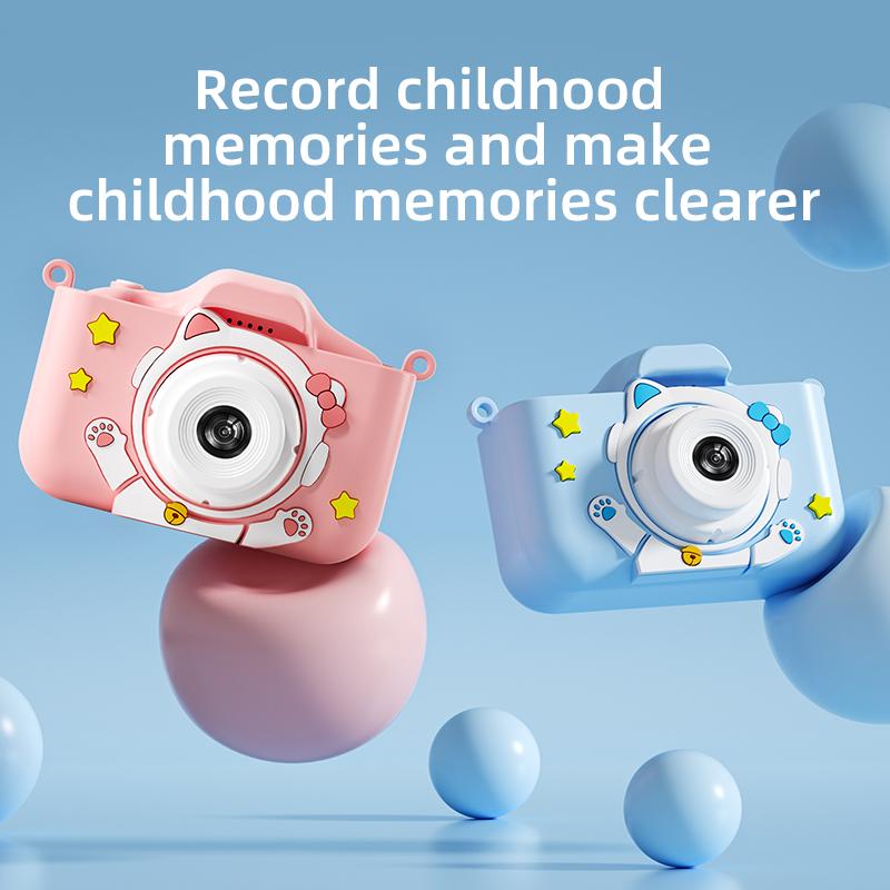 Y20 Cartoon Space Cat 2.0 Inch Screen Camera Rechargeable Kids Camera Toy with Music and Game Space Cat/Pink
Y20 Cartoon Space Cat 2.0 Inch Screen Camera Rechargeable Kids Camera Toy with Music and Game Space Cat/Pink