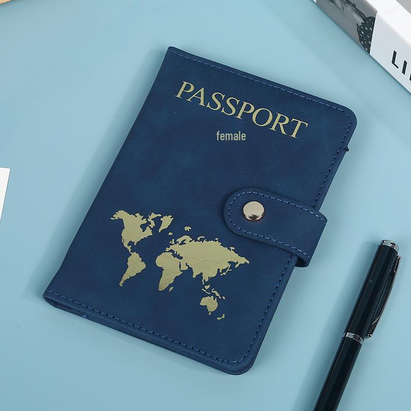 PU Leather Multi-Color Passport & Document Holder with Snap Closure Passport Holder море синього кольору
PU Leather Multi-Color Passport & Document Holder with Snap Closure Passport Holder море синього кольору