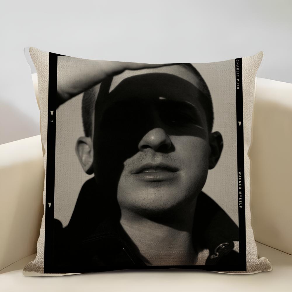 Charlie Puth Album Cushion Cover Household Decoration Linen Sofa Cushion Cover: Skin-Friendly & Breathable with Invisible Zipper 12x12Inch
Charlie Puth Album Cushion Cover Household Decoration Linen Sofa Cushion Cover: Skin-Friendly & Breathable with Invisible Zipper 12x12Inch