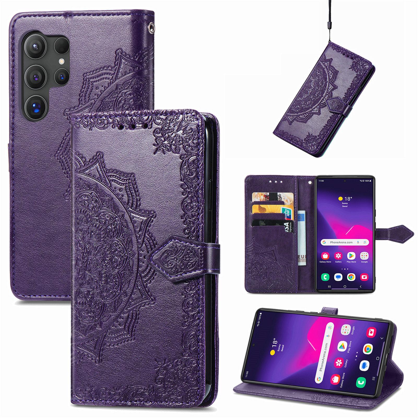 For Samsung Galaxy S25 Ultra Wallet Case Mandala Flower Leather Phone Cover Stand Purple
For Samsung Galaxy S25 Ultra Wallet Case Mandala Flower Leather Phone Cover Stand Purple