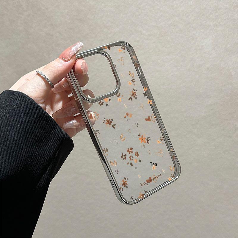 Electroplated Crystal Clear Heart Floral Case for Apple 17/16/15/13Pro 12/11 Soft Apple 14 Pro
Electroplated Crystal Clear Heart Floral Case for Apple 17/16/15/13Pro 12/11 Soft Apple 14 Pro