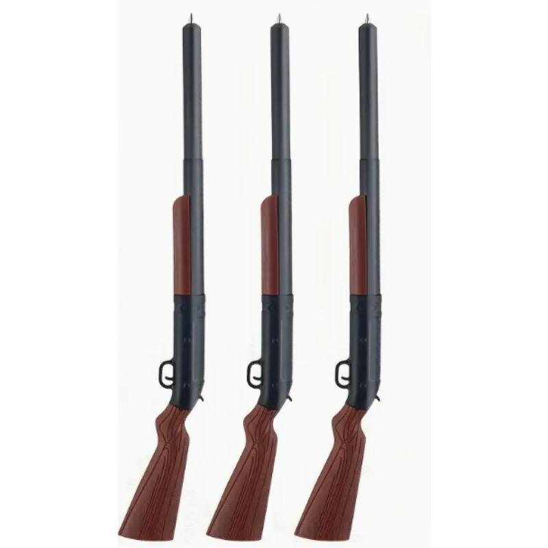 Gun-Shaped Ballpoint Pen 3pcs Set ABS Plastic Retractable with Smooth 1.0mm Ink Hunting Theme Collectible Gift шоколадний
Gun-Shaped Ballpoint Pen 3pcs Set ABS Plastic Retractable with Smooth 1.0mm Ink Hunting Theme Collectible Gift шоколадний