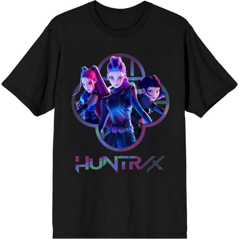 Women s T-shirts Kpop Demon Hunters Printed Popular Cotton Women s Short Sleeves XXL
Women s T-shirts Kpop Demon Hunters Printed Popular Cotton Women s Short Sleeves XXL
