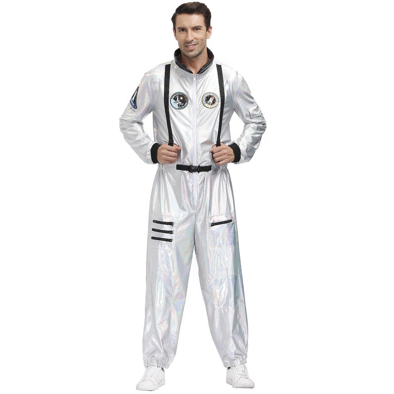 Високоякісний, парний костюм космонавта, космічний костюм, чоловічий костюм на Хелловін, жіночий сценічний костюм космонавта XL
Високоякісний, парний костюм космонавта, космічний костюм, чоловічий костюм на Хелловін, жіночий сценічний костюм космонавта XL