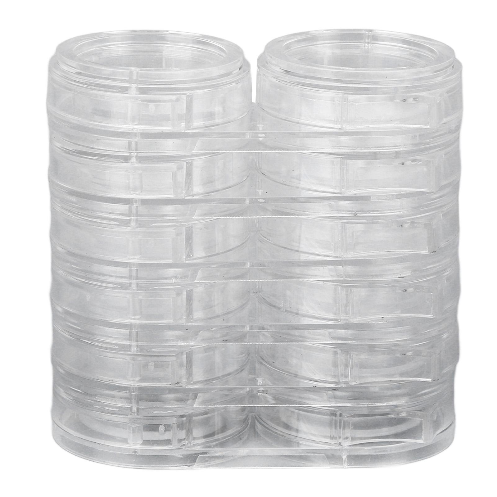 6 Pcs Jewelry Beads Containers Removable Stackable Clear 6 Layer 12 Grid Nail Art Bead Jewelry Plastic Storage Box
6 Pcs Jewelry Beads Containers Removable Stackable Clear 6 Layer 12 Grid Nail Art Bead Jewelry Plastic Storage Box