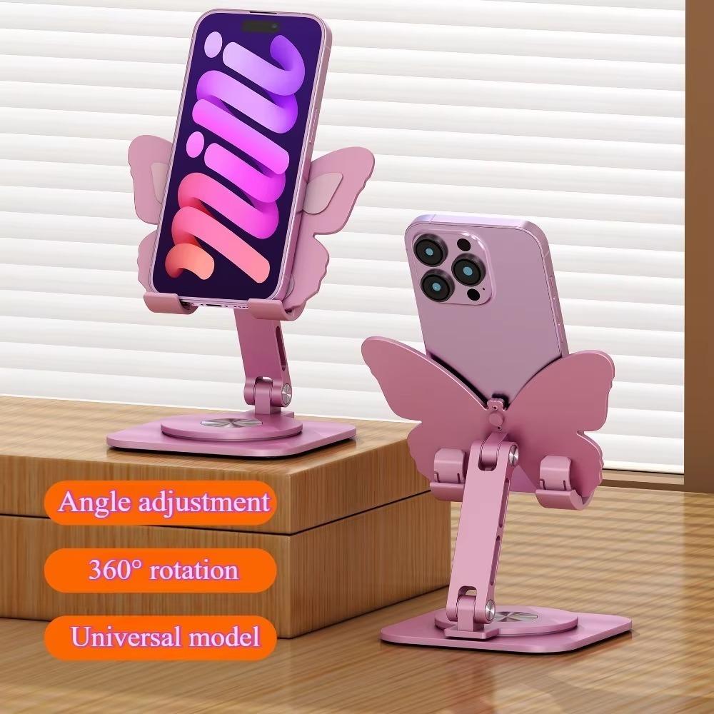 360 Degree Rotating Butterfly Phone Stand Foldable Foldable Desktop Stand Lazy Desktop
360 Degree Rotating Butterfly Phone Stand Foldable Foldable Desktop Stand Lazy Desktop