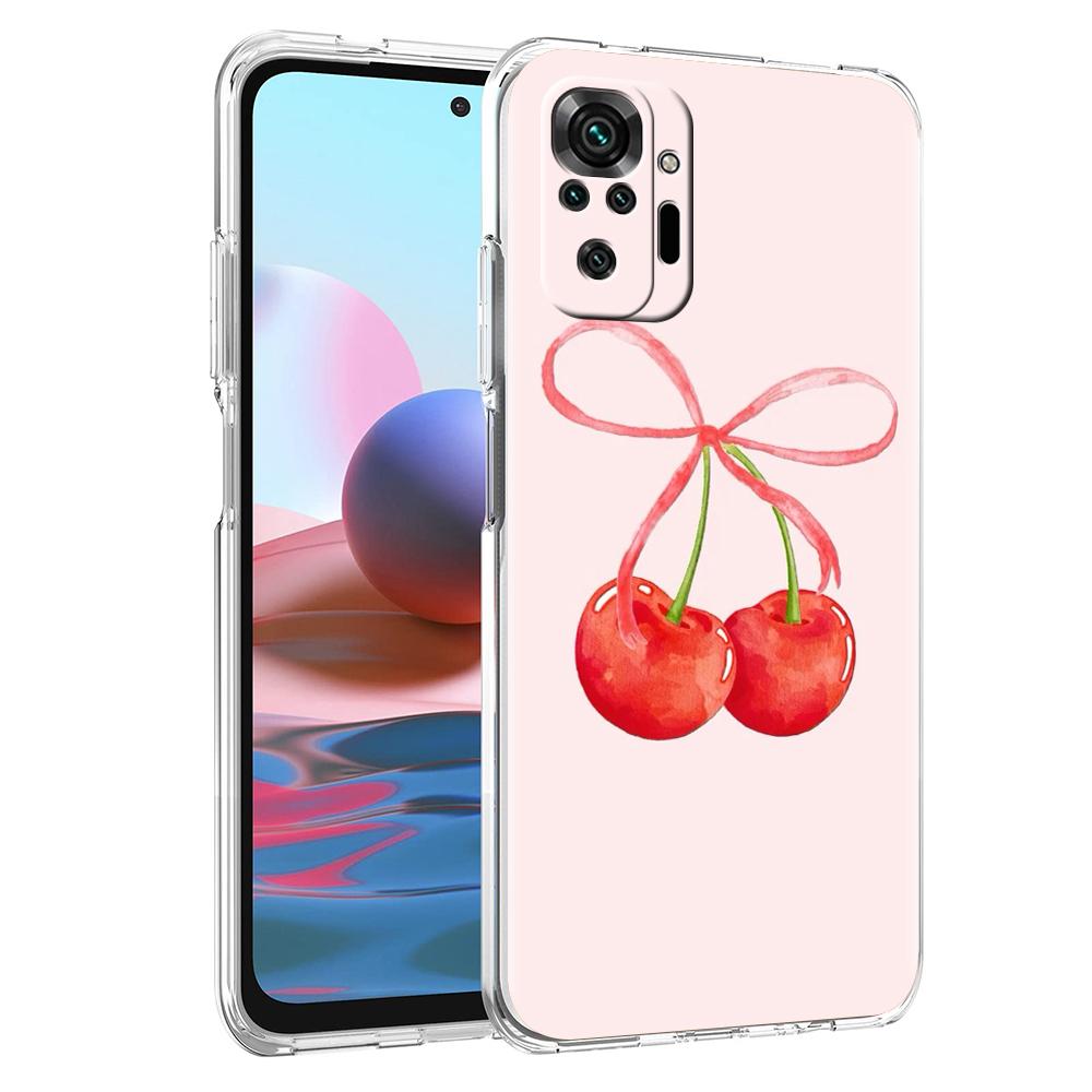 Cute Cherry Bow Phone Case For Xiaomi Redmi Note 14 13 12 5G 9S 9 10 11 Pro Plus 4G 9T 14C 13C 12C 10C 9C 9A Clear Cover Redmi Note 14
Cute Cherry Bow Phone Case For Xiaomi Redmi Note 14 13 12 5G 9S 9 10 11 Pro Plus 4G 9T 14C 13C 12C 10C 9C 9A Clear Cover Redmi Note 14